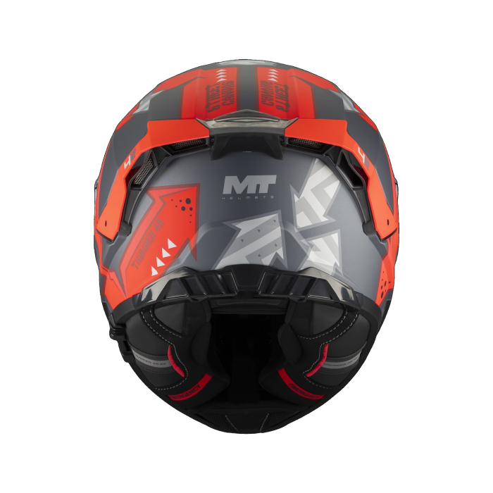 Casca integrala MT Thunder 4 R SV Canvas C5 rosu mat (ochelari soare integrati) + lentila antiaburire Pinlock 70 cadou – tip viziera: MT-V-28C – DKS 435 [4]