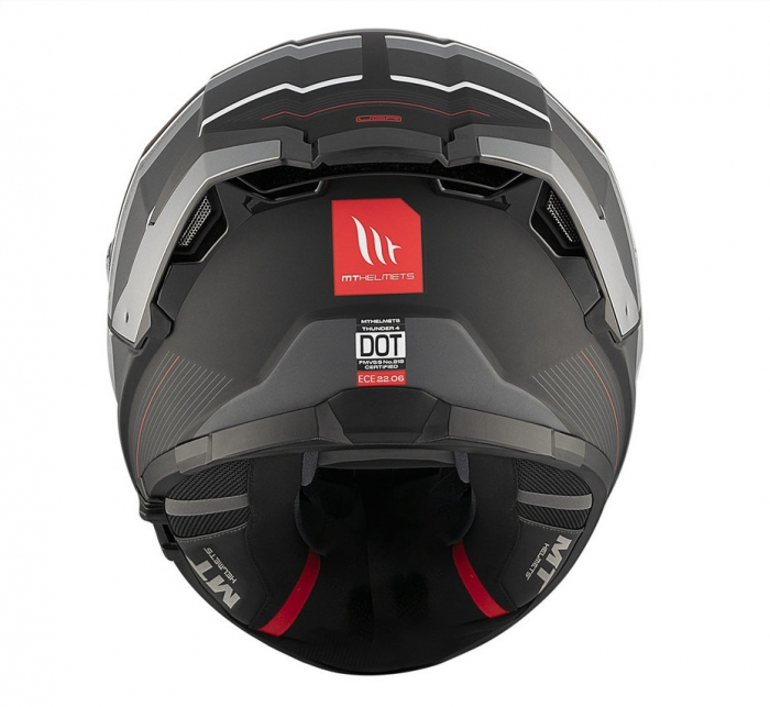 Casca integrala MT Thunder 4 SV R25 B2 negru/gri mat (ochelari soare integrati) [7]