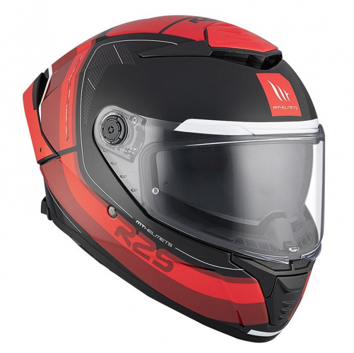 Casca integrala MT Thunder 4 SV R25 B35 rosu lucios (ochelari soare integrati) [4]