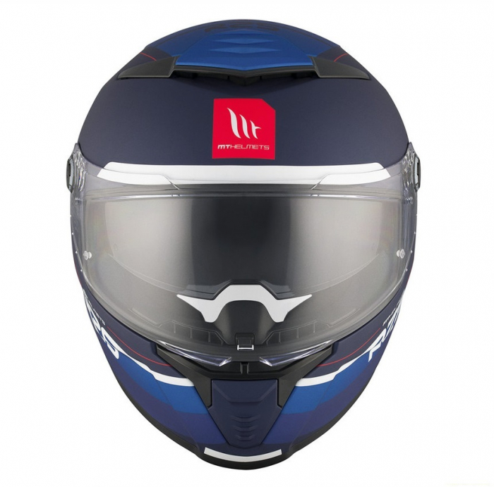 Casca integrala MT Thunder 4 SV R25 C7 albastru mat (ochelari soare integrati) [3]