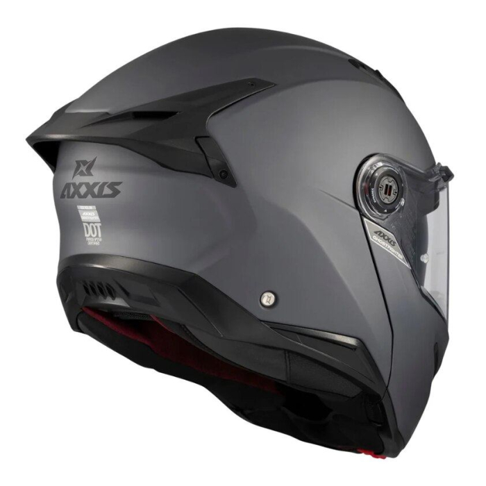 Casca modulabila (flip-up) Axxis GhostFighter SV A12 titanium mat (ochelari soare integrati) Pinlock Ready – tip viziera: MT-V-36 [4]