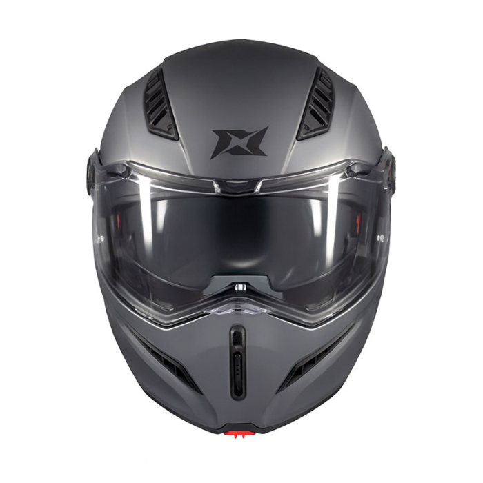 Casca modulabila (flip-up) Axxis GhostFighter SV A12 titanium mat (ochelari soare integrati) Pinlock Ready – tip viziera: MT-V-36 [3]