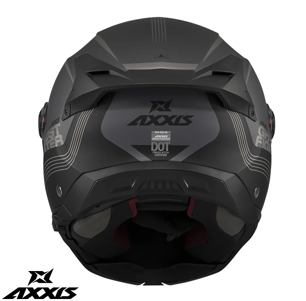 Casca modulabila (flip-up) Axxis GhostFighter SV Bitone C12 gri mat (ochelari soare integrati) Pinlock Ready – tip viziera: MT-V-36 [6]