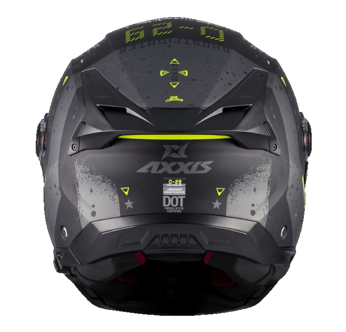 Casca modulabila (flip-up) Axxis GhostFighter SV D29 B2 gri mat (ochelari soare integrati) Pinlock Ready – tip viziera: MT-V-36 [4]