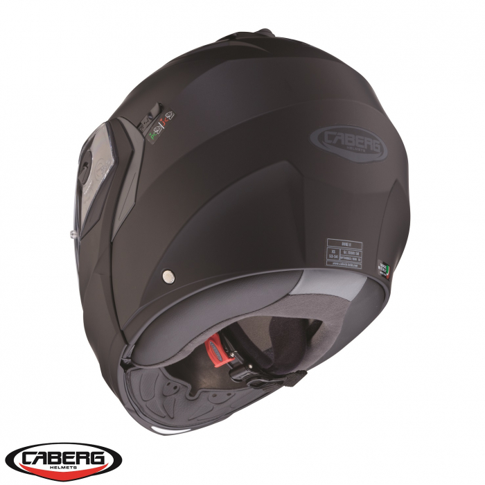 Casca modulabila (flip-up) Caberg model Duke X SV negru mat Pinlock ready – lentila Pinlock inclusa [4]