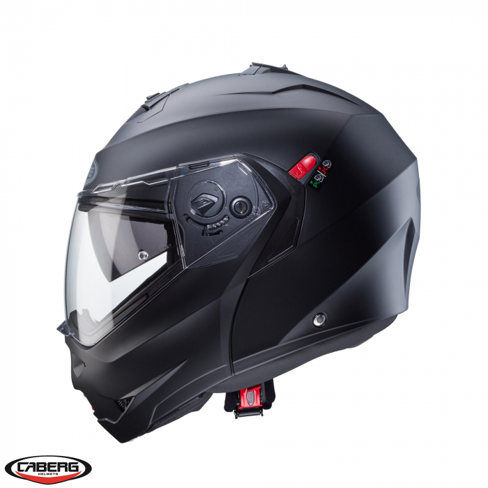 Casca modulabila (flip-up) Caberg model Duke X SV negru mat Pinlock ready – lentila Pinlock inclusa [3]