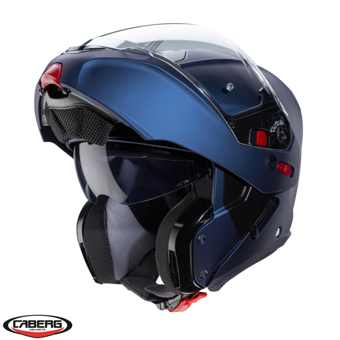Casca modulabila (flip-up) Caberg model Horus X albastru mat Pinlock ready – lentila Pinlock inclusa [2]