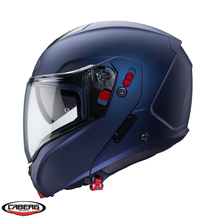 Casca modulabila (flip-up) Caberg model Horus X albastru mat Pinlock ready – lentila Pinlock inclusa [3]