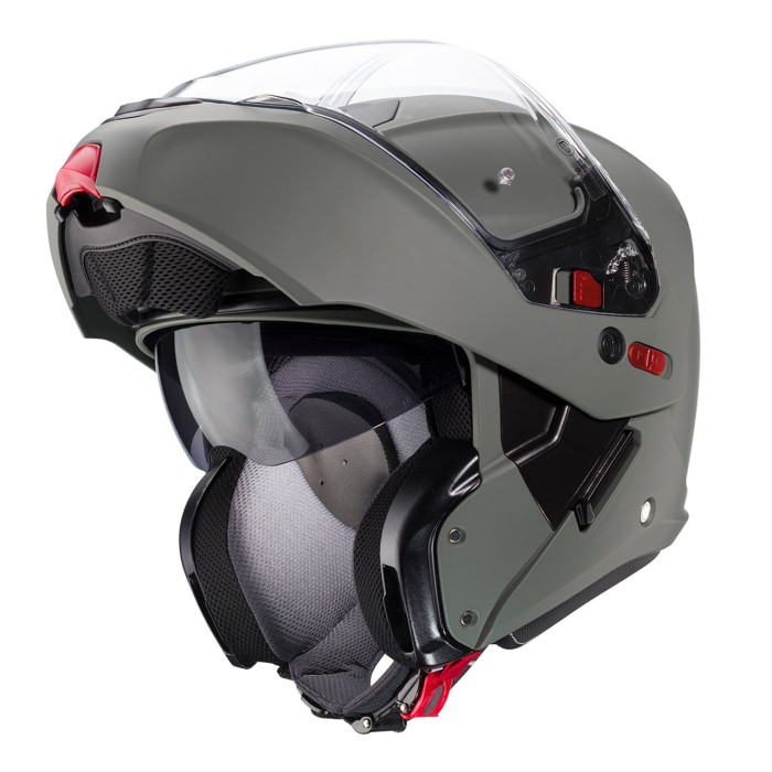 Casca modulabila (flip-up) Caberg model Horus X K6 kamo (camouflaj) mat Pinlock ready – lentila Pinlock inclusa [3]