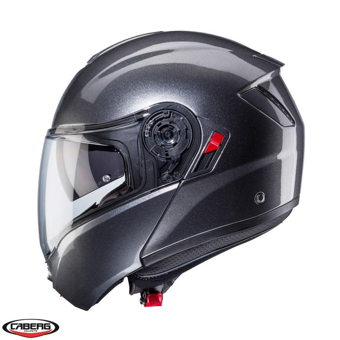Casca modulabila (flip-up) Caberg model Levo X N1 gri metalic lucios Pinlock ready – lentila Pinlock inclusa (fibra de sticla) [2]