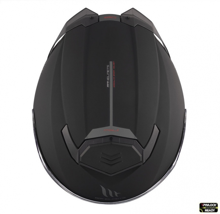 Casca modulabila MT Atom 2 negru mat (ochelari soare integrati) Pinlock Ready [9]