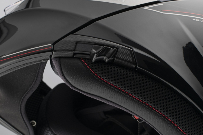 Casca modulabila MT Genesis SV Pure A1 negru lucios Pinlock ready – omologare noua ECE 22.06 – tip viziera: MT-V-25 [12]