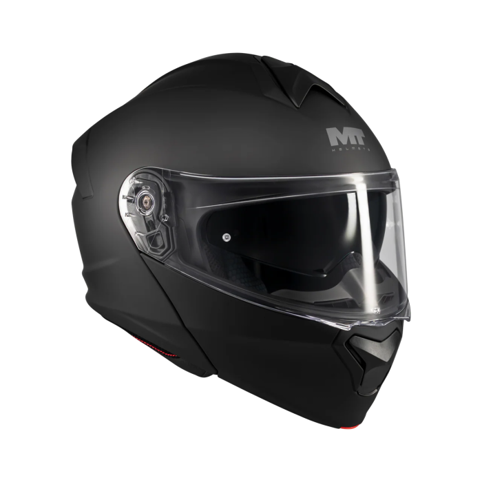 Casca modulabila MT Genesis SV Pure A1 negru mat Pinlock ready – omologare noua ECE 22.06 – tip viziera: MT-V-25 [4]