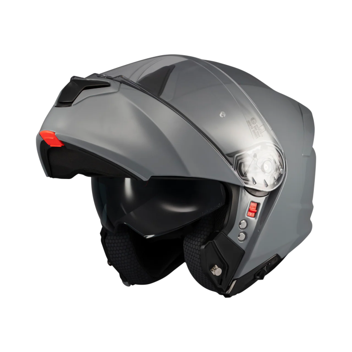 Casca modulabila MT Genesis SV Pure A12 gri lucios Pinlock ready – omologare noua ECE 22.06 – tip viziera: MT-V-25 [2]