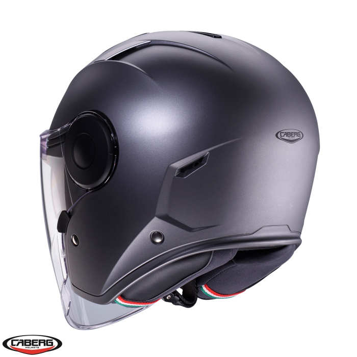 Casca open face (jet) Caberg model Soho SV 91 gun metal (titanium) mat [3]
