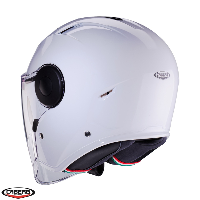 Casca open face (jet) Caberg model Soho SV A1 alb lucios [3]