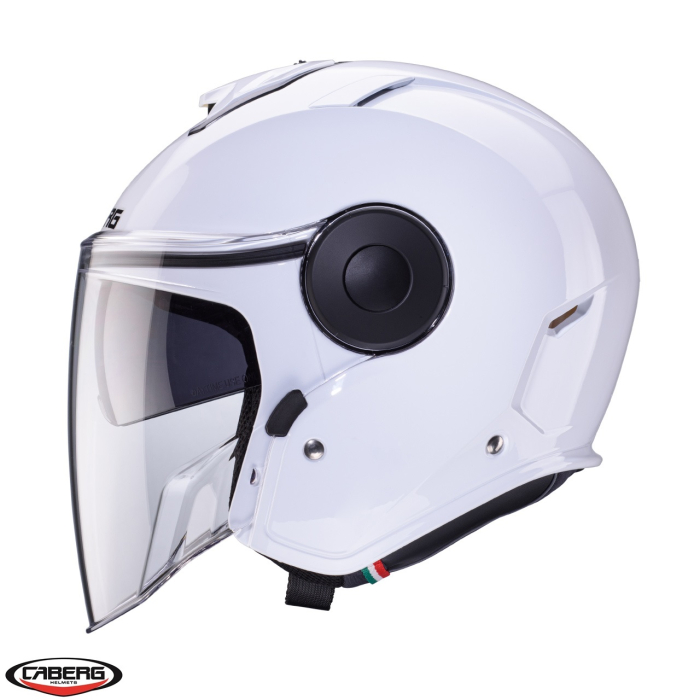 Casca open face (jet) Caberg model Soho SV A1 alb lucios [2]