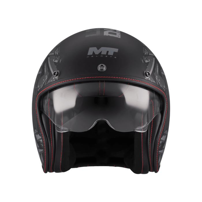 Casca open face motociclete MT Le Mans 2 S SV Dystopic B12 mat (ochelari soare integrati) – omologare noua ECE 22.06 [3]