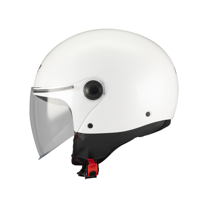 Casca open face motociclete MT Street S Pure A0 alb lucios – omologare noua ECE 22.06 – tip viziera: MT-V-15B [2]
