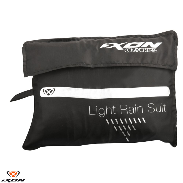 Costum moto ploaie Ixon model Compact Suit culoare: negru (montare peste echipament) [2]