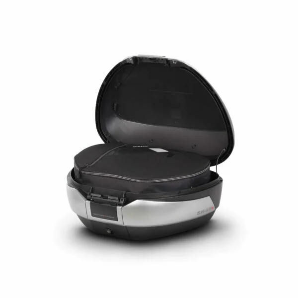 Cutie portbagaj (topcase) Shad model SH48 culoare: negru/titanium (volum: 48 litri) – include placa de montaj [4]