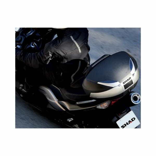 Cutie portbagaj (topcase) Shad model SH48 culoare: negru/titanium (volum: 48 litri) – include placa de montaj [5]