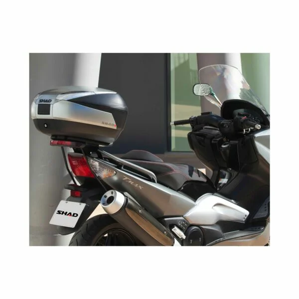 Cutie portbagaj (topcase) Shad model SH48 culoare: negru/titanium (volum: 48 litri) – include placa de montaj [3]