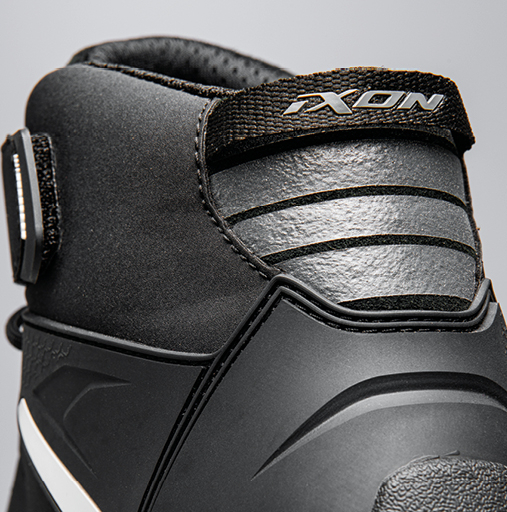 Ghete moto Roadster barbati All Season Ixon model Gambler WP MS culoare: negru/alb (100% waterproof) [4]