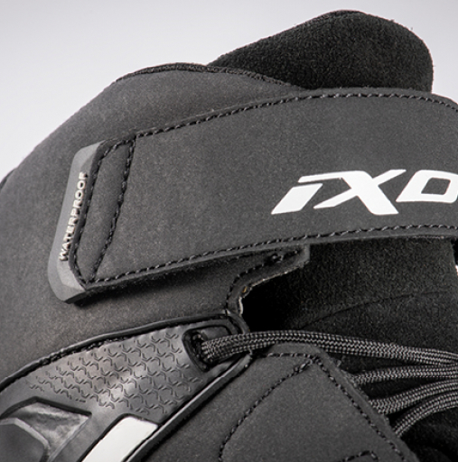 Ghete moto Roadster barbati All Season Ixon model Gambler WP MS culoare: negru/alb (100% waterproof) [5]