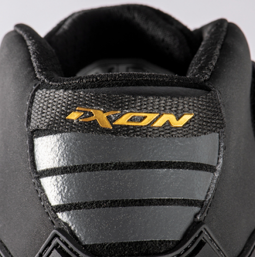 Ghete moto Roadster femei All Season Ixon model Gambler WP LS culoare: negru/gold (auriu) (100% waterproof) [3]