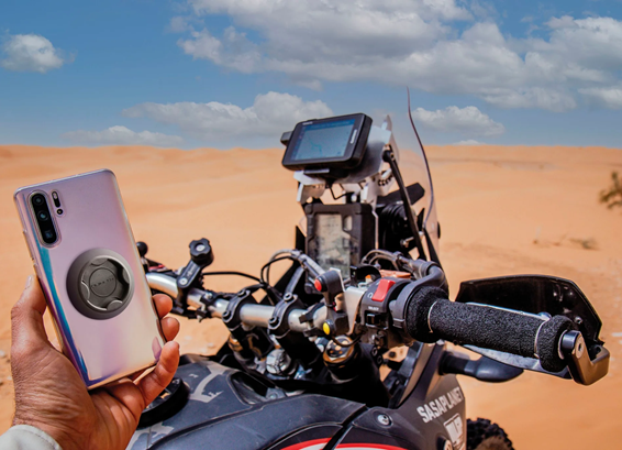 Kit Quiklox – suport universal pentru montare suport telefon + adaptor adeziv UNIVERSAL ADHESIVE PAD – montaj pe ghidon [5]