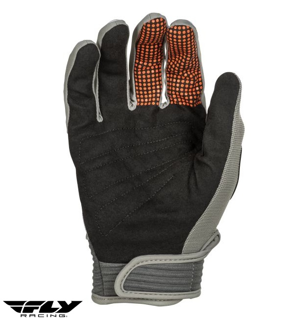 Manusi moto unisex cross-enduro Fly Racing model F-16 culoare: gri/portocaliu [2]