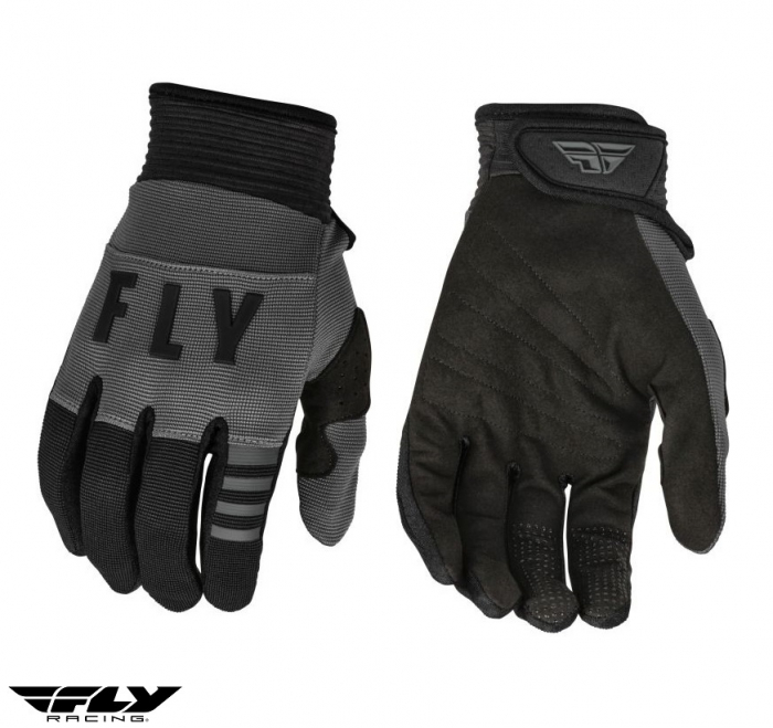 Manusi moto unisex cross-enduro Fly Racing model F-16 culoare: negru/gri [3]