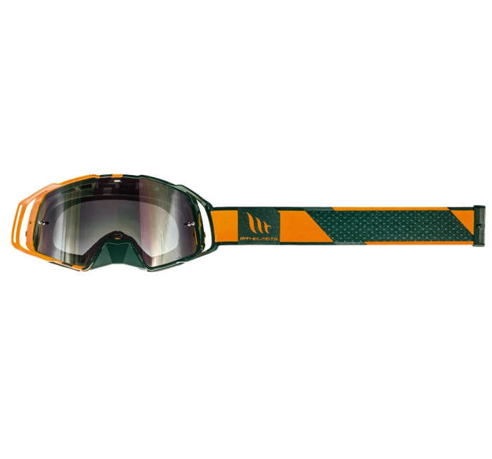 Ochelari MX Evo Stripes MtHelmets motocross/enduro/atv/schi, negru-portocaliu [3]