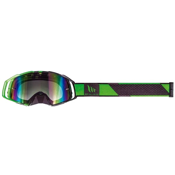 Ochelari MX Evo Stripes MtHelmets motocross/enduro/atv/schi, negru-verde [3]
