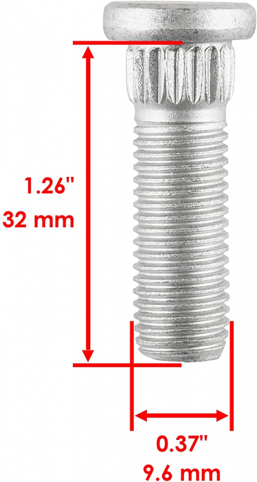 Prezon roata Can-am M10 x 1.25 250300055 [3]