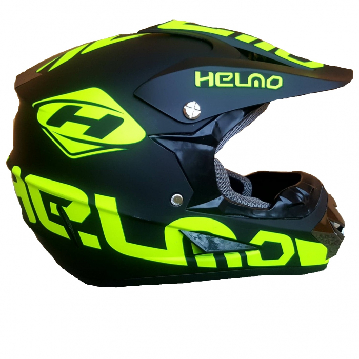 Set casca+ochelari+manusi+cagula atv/cross/enduro/downhill, Helno [2]