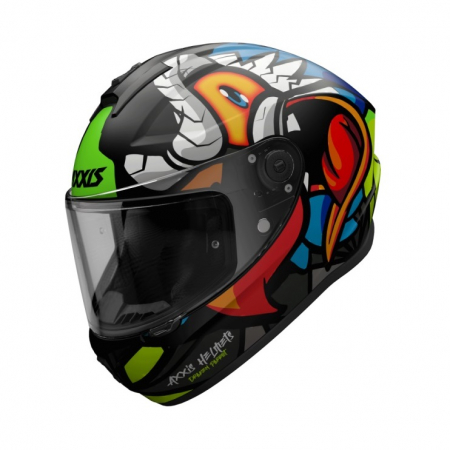 Casti Integrale Axxis - Casca integrala Axxis Draken Parrot negru mat