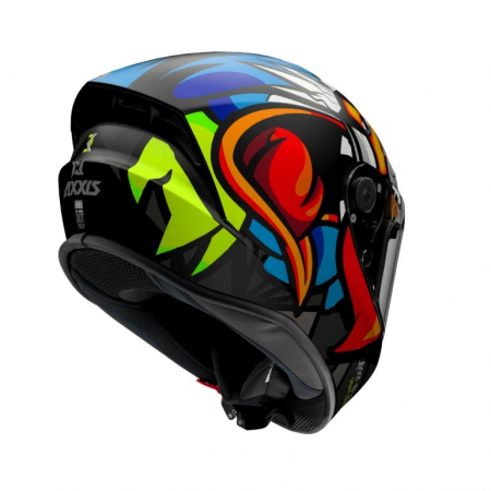 Casca integrala Axxis Draken Parrot negru mat [1]