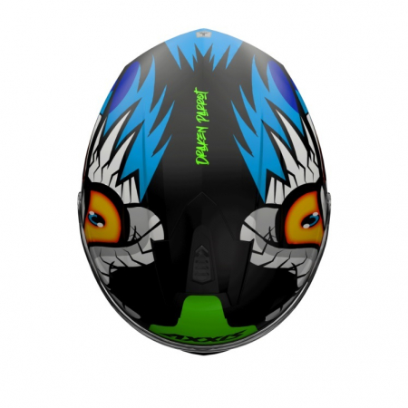 Casca integrala Axxis Draken Parrot negru mat [2]