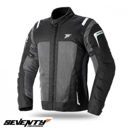 Geaca/jacheta barbati Seventy - Geaca vara waterproof barbati Seventy Touring, negru/gri
