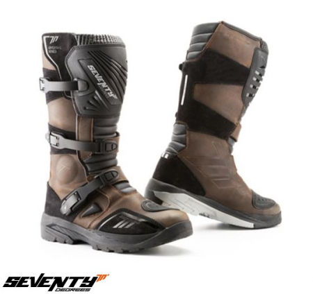 Incaltaminte Seventy - Cizme moto Adventure Seventy, maro