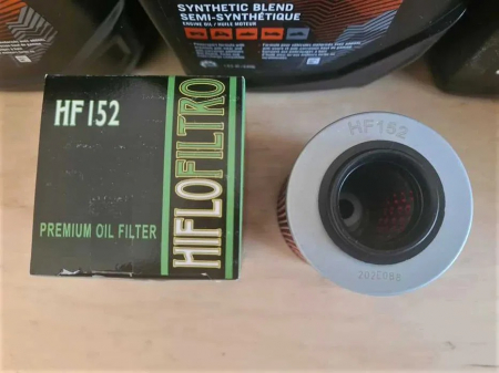 Kit ulei/revizie Can Am BRP 5w40 ulei XPS+ filtru ulei Hiflo [2]