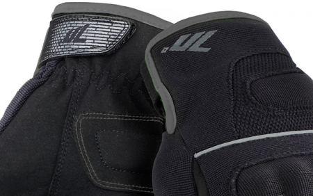 Manusi Seventy Urban vara, barbati, tactile, negru/gri [1]