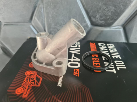 Capac termostat aluminiu si garnitura atv/utv Can am BRP 420222690 [2]