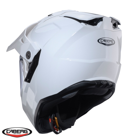 Casca adventure/off road Caberg model Tanami SV A1 alb lucios Pinlock ready – lentila Pinlock inclusa [3]