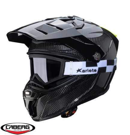 Casca adventure/off road Caberg model Tanami SV carbon Pinlock ready – lentila Pinlock inclusa (100% carbon) [6]