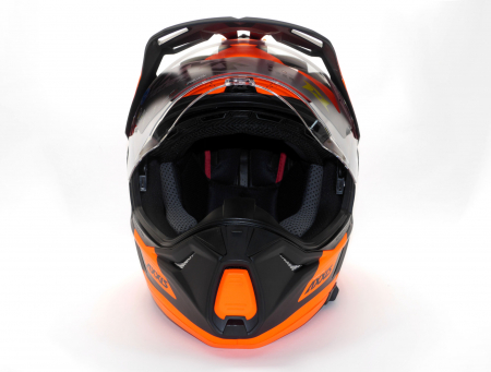 Casca adventure/touring/off road Axxis model Wolf DS Roadrunner portocaliu mat [4]