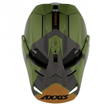 Casca adventure/touring/off road Axxis model Wolf DS verde mat [3]