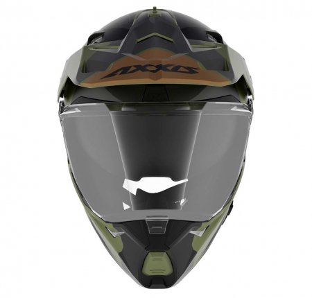 Casca adventure/touring/off road Axxis model Wolf DS verde mat [2]